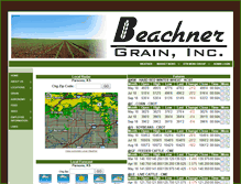 Tablet Screenshot of beachnergrain.com